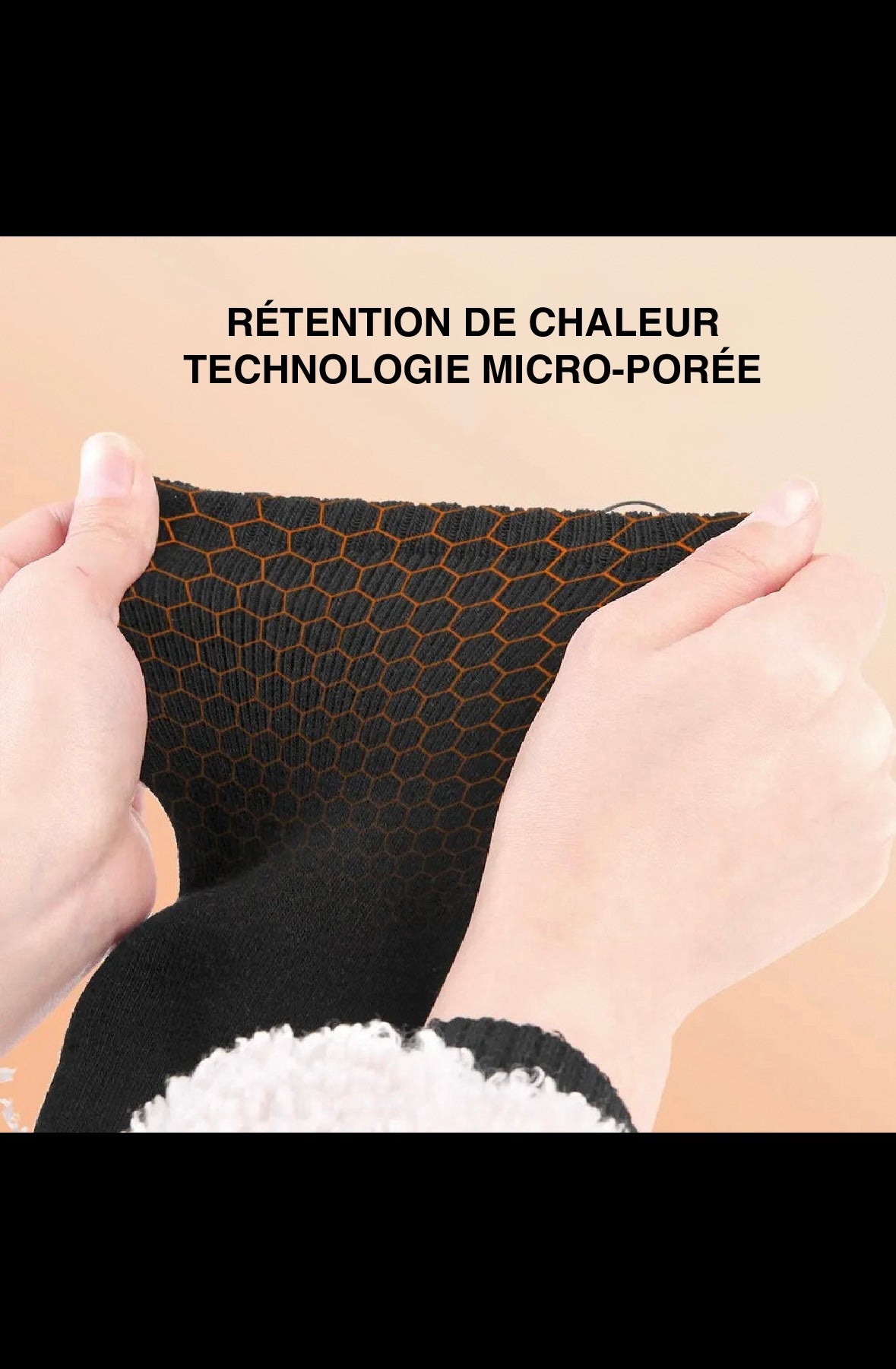 🧦 Chaussettes Chauffantes Rechargeables 65°C – Chaleur & Confort Tout l’Hiver ❄️