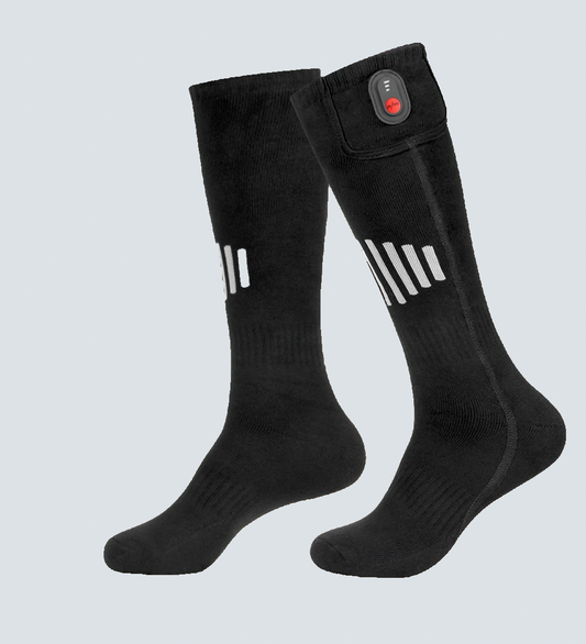 🧦 Chaussettes Chauffantes Rechargeables 65°C – Chaleur & Confort Tout l’Hiver ❄️